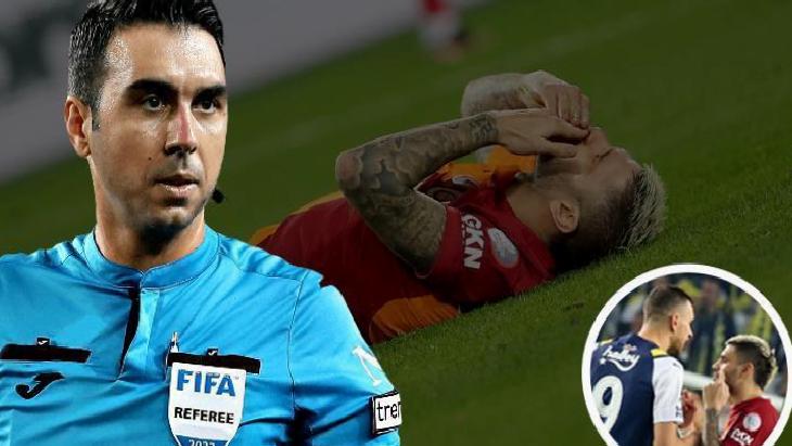 Fenerbahçe - Galatasaray derbisinde Arda Kardeşler'in 'devam' kararı doğru mu? Eski hakem açıkladı: Icardi'nin yüzüne geliyor
