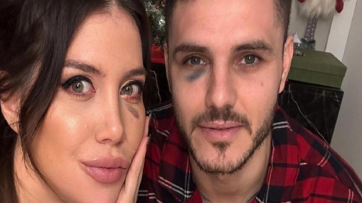 Galatasaray'ın yıldız golcüsü Mauro Icardi eşine kavuştu: Wanda Nara İstanbul'a döndü