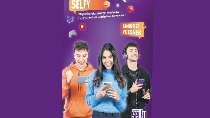 Gençlerin her anı için Selfy