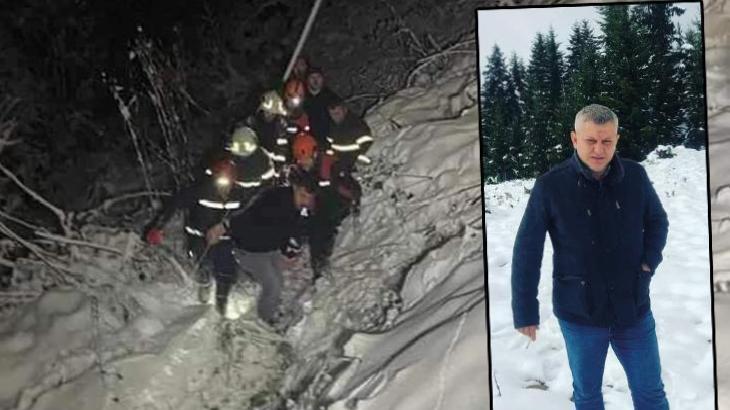 Giresun'da kontrolden çıkan cip uçuruma yuvarlandı; 1 ölü, 3 yaralı