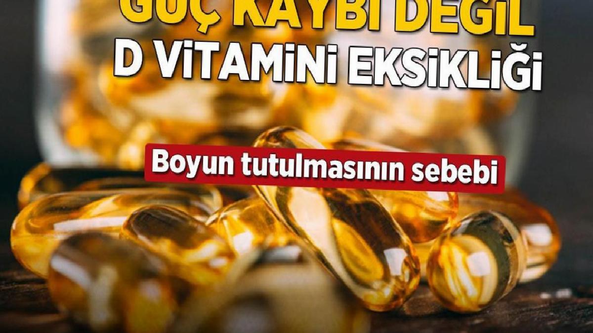 Güç kaybı değil, D vitamini eksikliği! Boyun tutulmasının tek nedeni buymuş