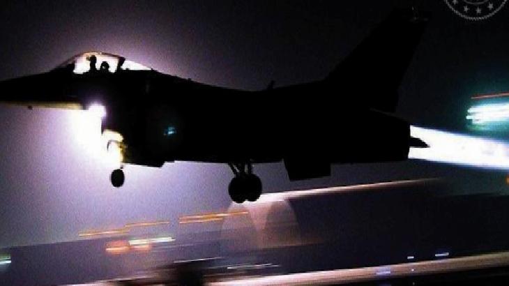 Irak'ın kuzeyine hava harekatı! MSB: 16 hedef imha edildi