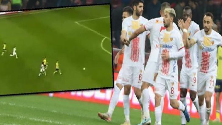 Kayserispor - Fenerbahçe maçında Serdar Aziz'den kritik hata!