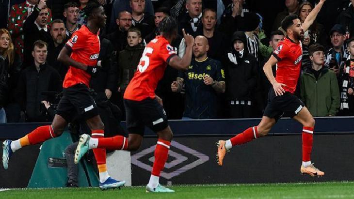 Luton Town, Newcastle United'ı tek golle devirdi!