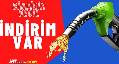 Motorine zam değil indirim var