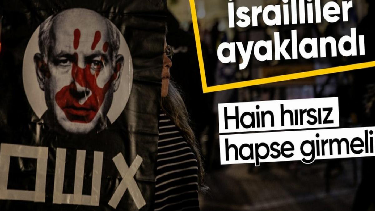 Netanyahu karşıtı binlerce İsrailli başkentte sokağa indi