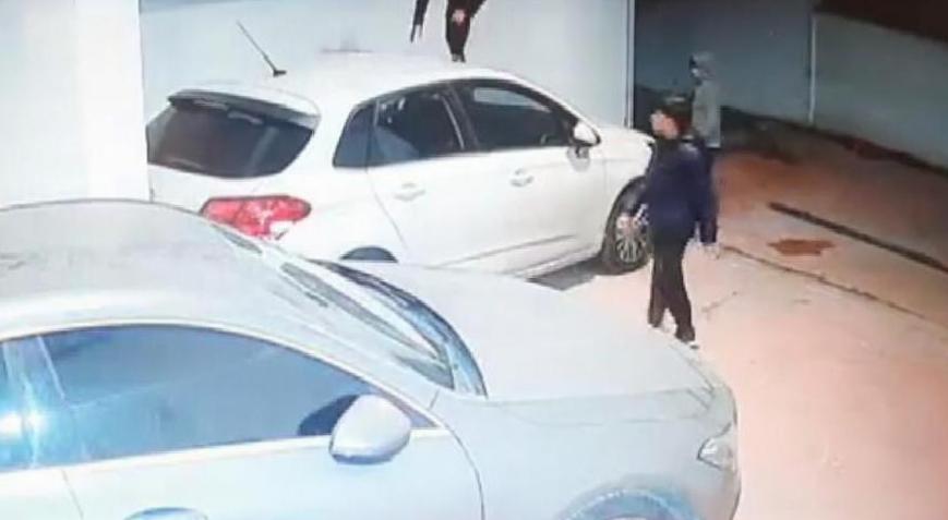 Site sakinlerini şoke eden manzara! Araçların üzerine çıkıp, dışkılarını sürdüler
