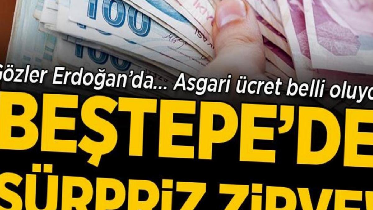 Son dakika: Asgari ücrette kritik saat belli oldu