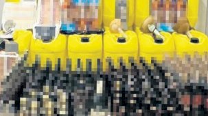 188 ton kaçak ve sahte alkol ele geçirildi