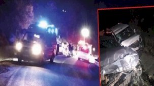 Adıyaman'da feci kaza! Hafif ticari araç ile otomobil çarpıştı: 1 ölü, 5 yaralı
