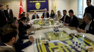 AK Parti milletvekili heyeti, MKE Ankaragücü'nü ziyaret etti