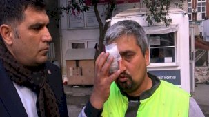 Avcılar'da dehşet! Temizlik işçisine tekme tokat saldırdı