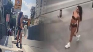 Bağdat Caddesi'nde protestolarıyla dikkat çeken kadın hakkında karar!