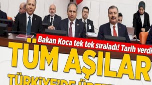 Bakan Koca tarih verdi: Tüm aşılar Türkiye'de üretilecek