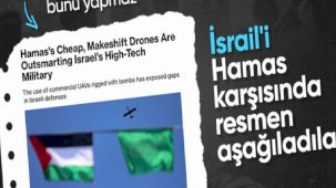Bloomberg: Hamas'ın derme çatma İHA'ları, İsrail'i geride bıraktı