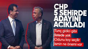 CHP'nin 4 büyükşehirde adayları açıklandı