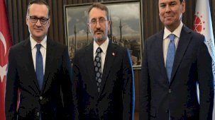 Cumhurbaşkanlığı İletişim Başkanı Altun, Özbekistan enformasyon heyetiyle görüştü