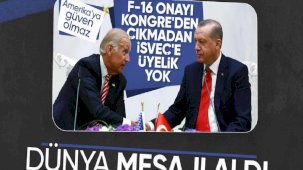 Dünya basını: Erdoğan, İsveç'in NATO üyeliğini F-16 tedarikine bağladı