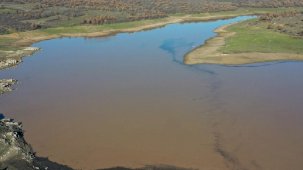 Edirne'deki Keramettin Göleti yağışlarla yeniden dolmaya başladı