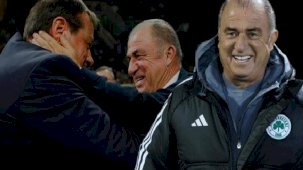 Ergin Ataman'a destek vermeye gitmişti! Fatih Terim'e Panathinaikos'ta büyük şok