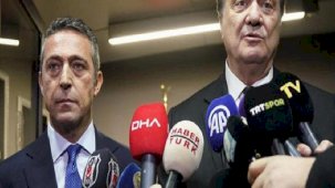 Fenerbahçe Başkanı Ali Koç'tan Beşiktaş Başkanı Hasan Arat'a ziyaret