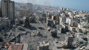 Gazze'de 55 bin konut yerle bir oldu