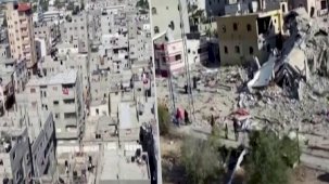 Gazze'den eser kalmadı! Savaştan öncesi ve sonrası kamerada