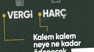 Gelir vergisi tarifesi ile 2024'te uygulanacak vergi ve harç tutarları belli oldu