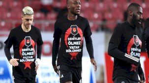 Hatayspor - Beşiktaş maçında şehitler unutulmadı