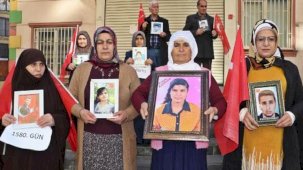 HDP önündeki ailelere bir yenisi daha eklendi