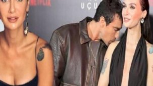 İbrahim Çelikkol, Birce Akalay'ın omzundan öptü!
