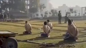 İsrail işkence boyutunu artırdı! Filistinlileri çıplak halde teşhir etti...