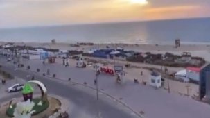 İsrail yerle bir etti: Gazze sahilinin öncesi ve sonrası