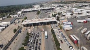 Kapıkule’deki yaya geçişi yeniden başladı