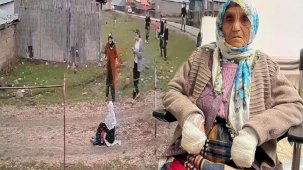 Komşularına gitmek için evden çıktı! 79 yaşındaki kadın dehşeti yaşadı