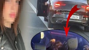 Lüks otomobilin içinde feci şekilde dövüldü, şikayetçi olmadı!
