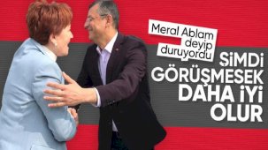Özgür Özel, Meral Akşener'le görüşmek için İyi Parti'deki kaosun bitmesini bekliyor