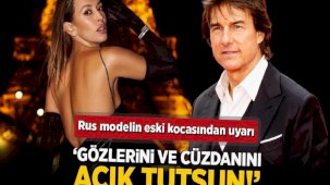 Rus modelin eski eşinden ünlü oyuncuya uyarı: Cüzdanını açık tutsun!