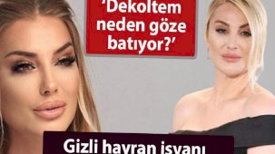 Songül Karlı: Benim dekoltem neden göze batıyor?