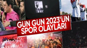 Sporda 2023 yılı böyle geçti