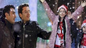 Türkiye'den yılbaşı kutlamaları! Kar sürprizi yaptılar