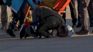 Türkiye'ye geldiğinde şükür secdesi yapan Gazzeli Muhammed: Türkiye her zaman siyasi olarak çok güçlü