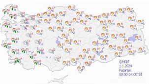 Yılın ilk ayında sıcaklık, mevsim normallerinin üzerinde seyredecek