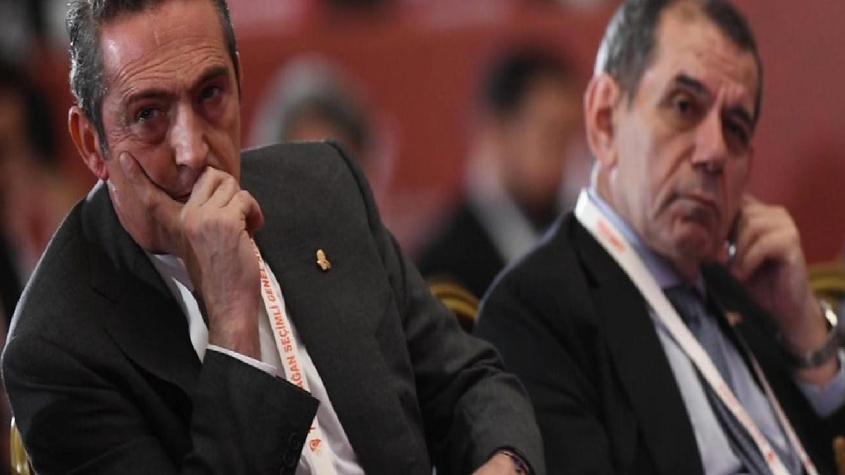 TFF, Galatasaray ve Fenerbahçe'den ortak bildiri!