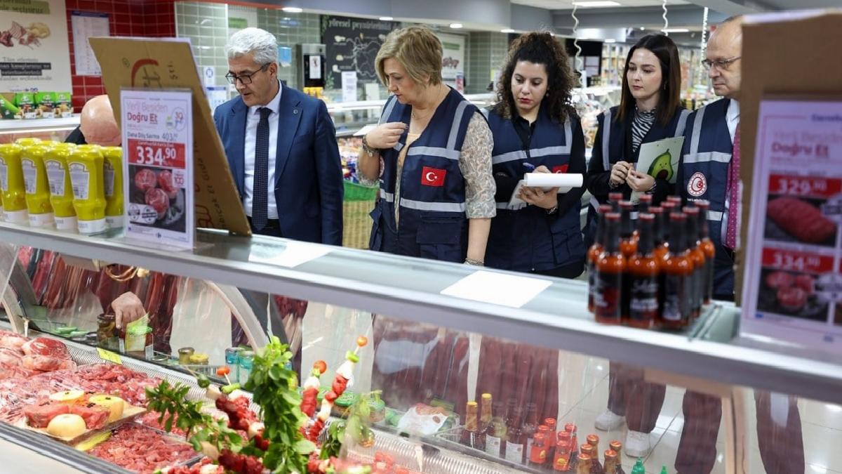 Ticaret Bakanlığı marketlerde eş zamanlı 'fiyat ve etiket' denetimi gerçekleştirdi