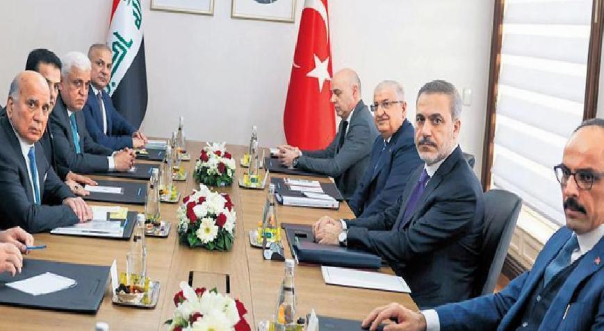 Türk ve Irak heyetleri Ankara’da buluştu