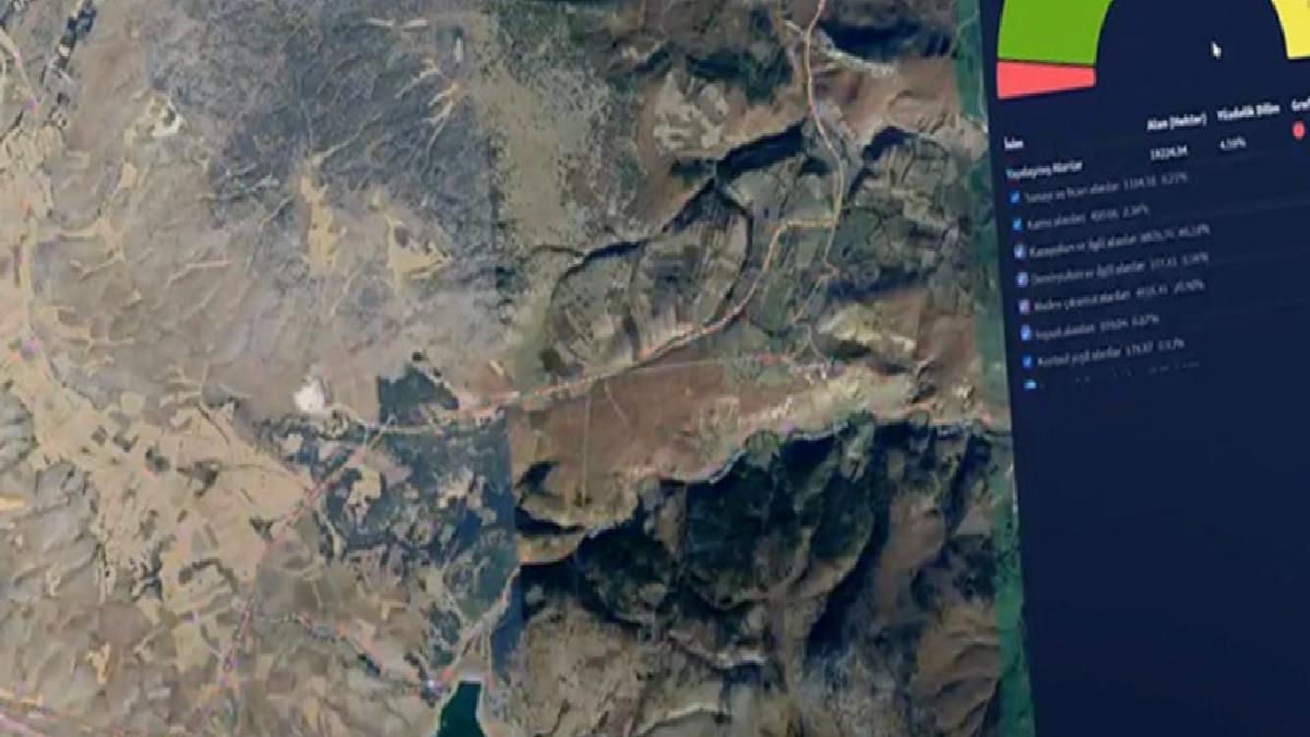 Türkiye'nin arazi örtüsü, yapay zeka ile taranacak