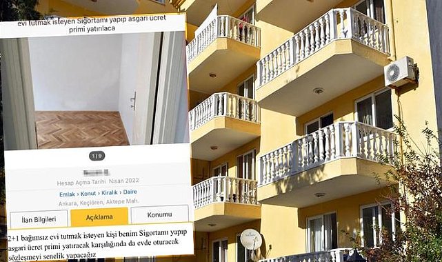 Verdiği ilan gündem oldu! Ev sahibinin sıradışı isteği: Para yerine onu tercih etti