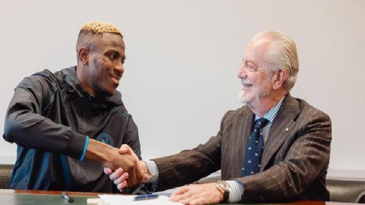Victor Osimhen imzayı attı! Yeni sözleşme