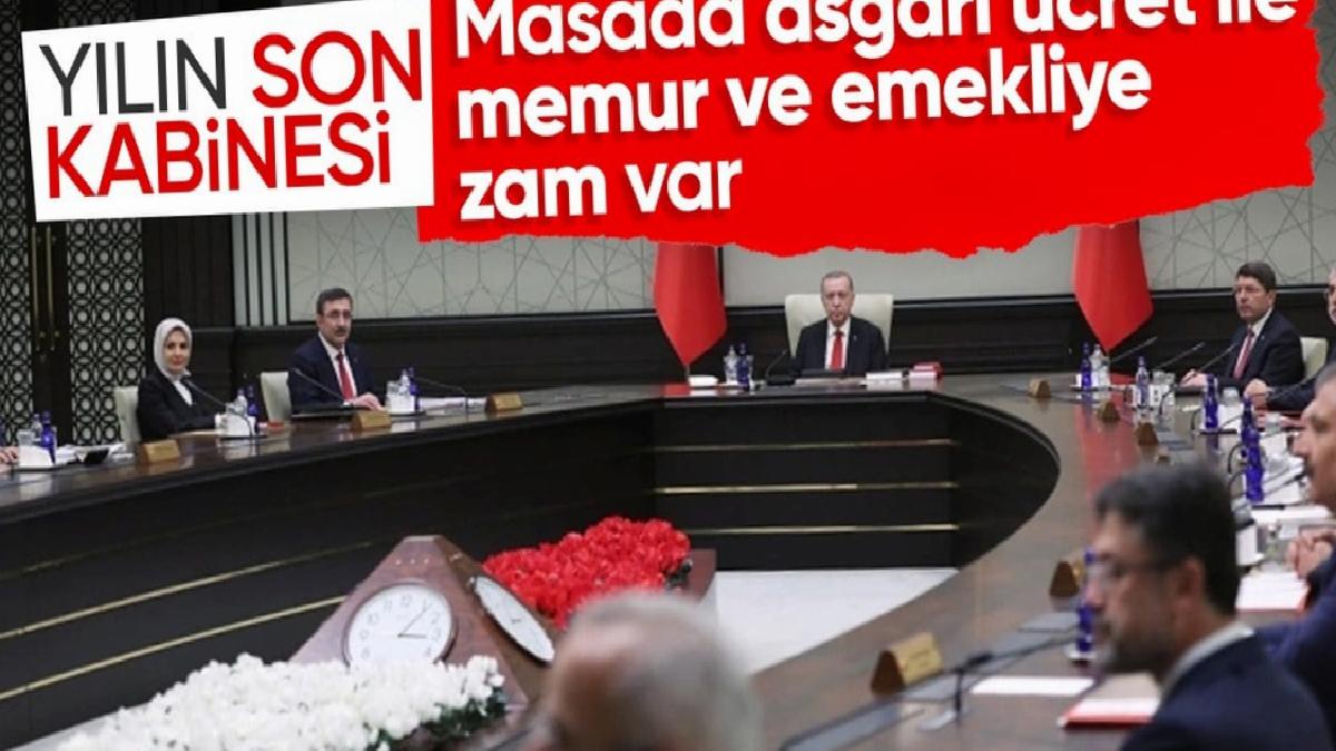 Yılın son Kabine Toplantısı'nda öncelikli gündem ekonomi olacak